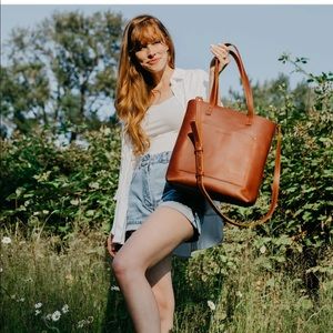 Portland Leather Goods Crossbody Tote